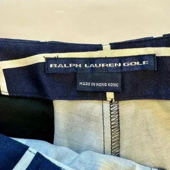 Women’s Ralph Lauren Golf Stretch Skort Sz 8 Blue White - Picture 6 of 11